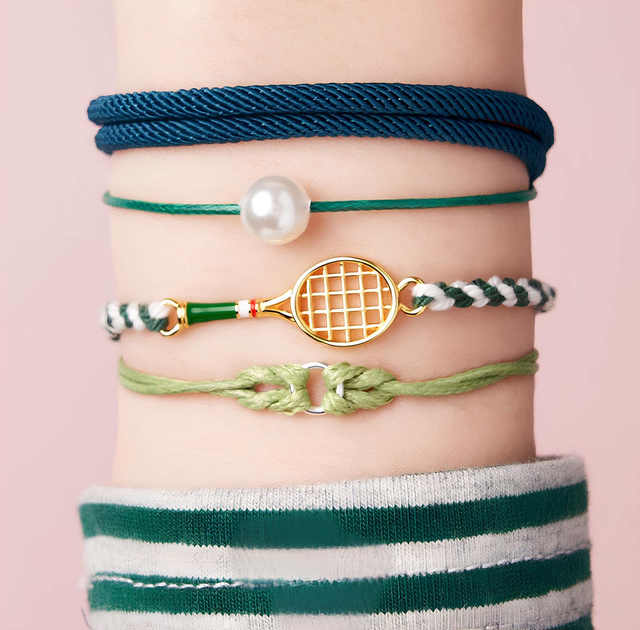 Wimbledon Lace Bracelet