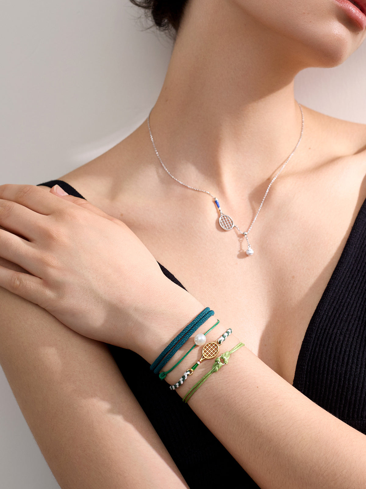 Wimbledon Lace Bracelet